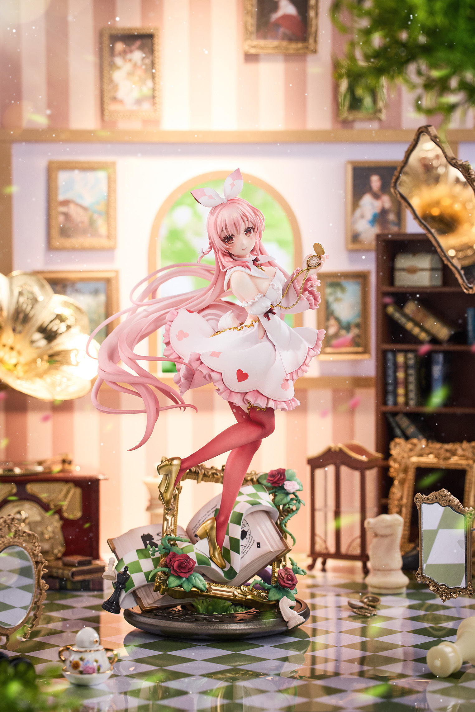 HOBBY SAKURA WHITE RABBIT ROSU WONDERLAND VER. 1/7 SCALE FIGURE DELUXE EDITION