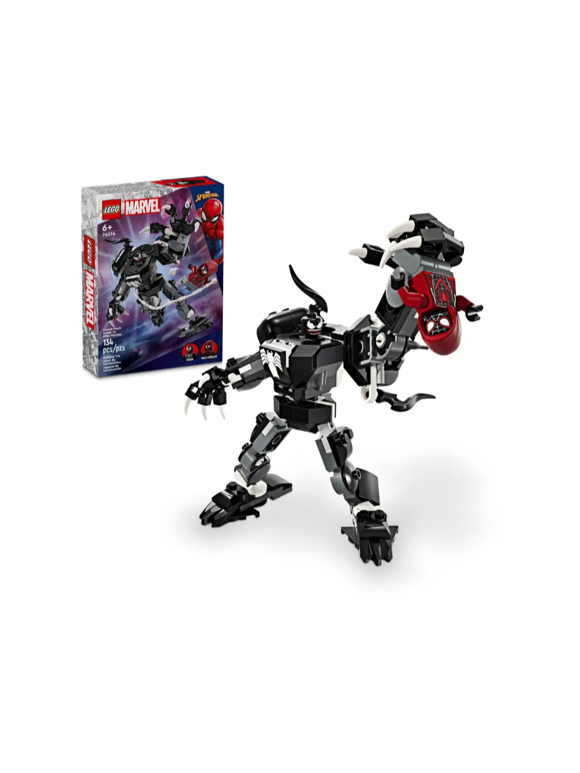 LEGO 76276 Venom Mech Armor vs. Miles Morales