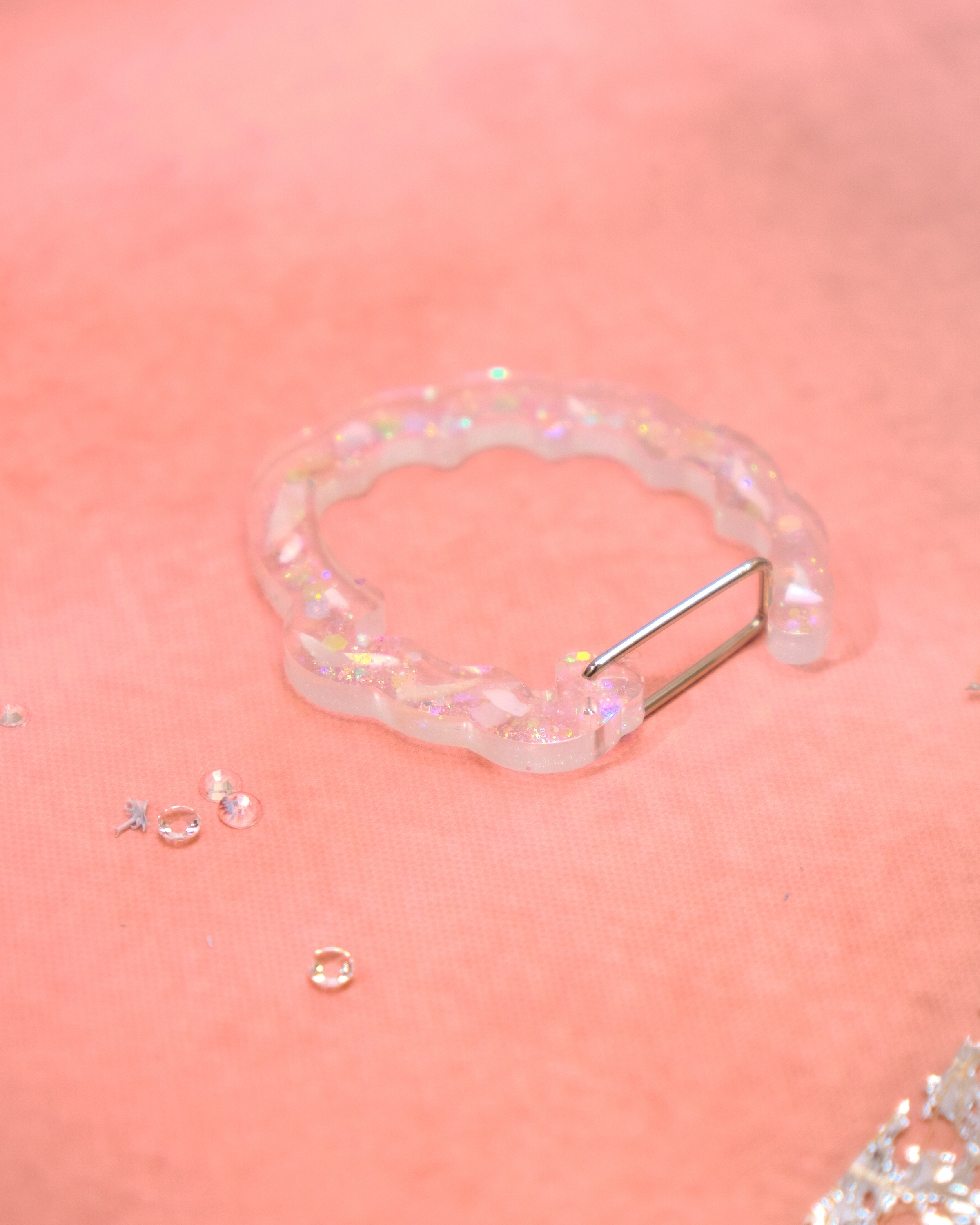 12932 Enchanted Forest Resin Keychain Charm