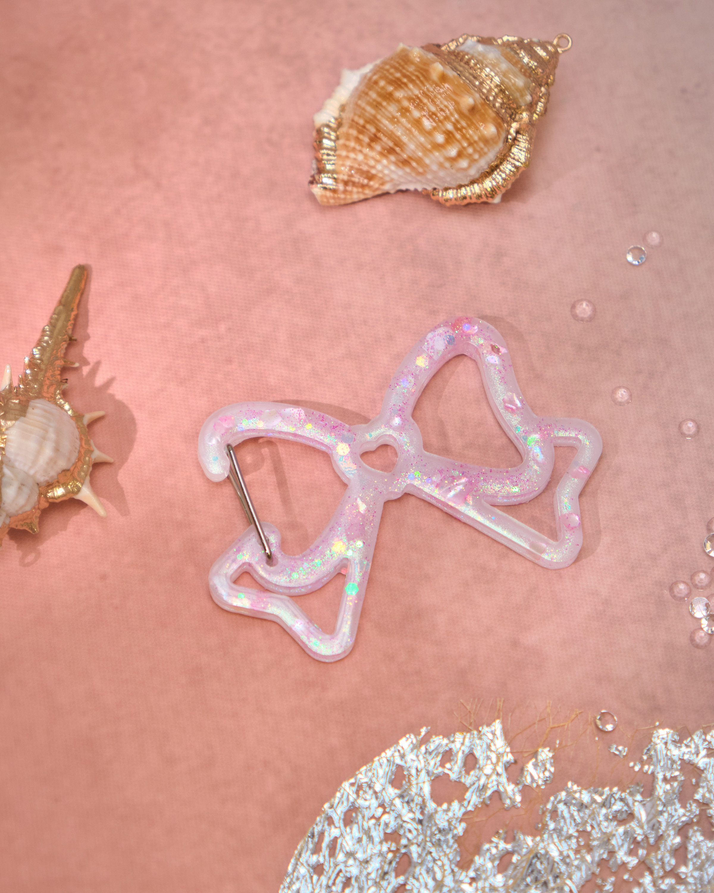 12933 Enchanted Forest Resin Keychain Charm