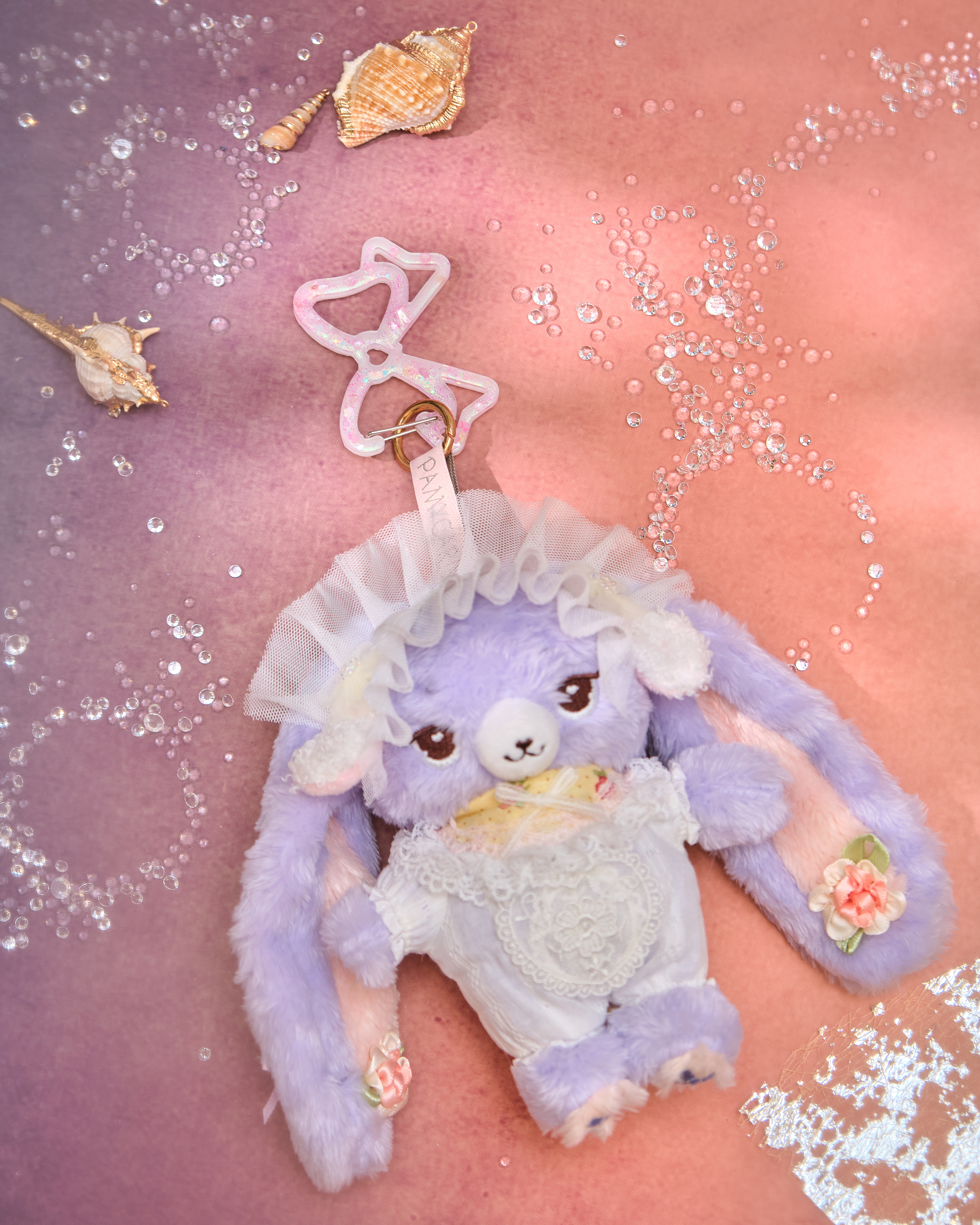 12933 Enchanted Forest Resin Keychain Charm