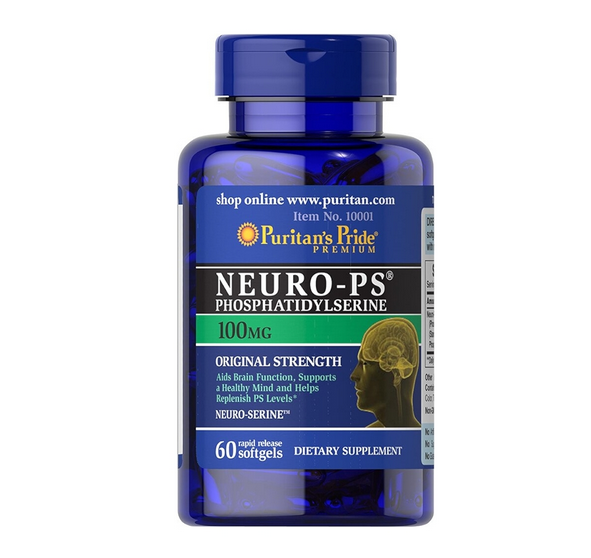【Puritan's Pride】Neuro-PS (Phosphatidylserine) 腦磷脂 100mg 60顆