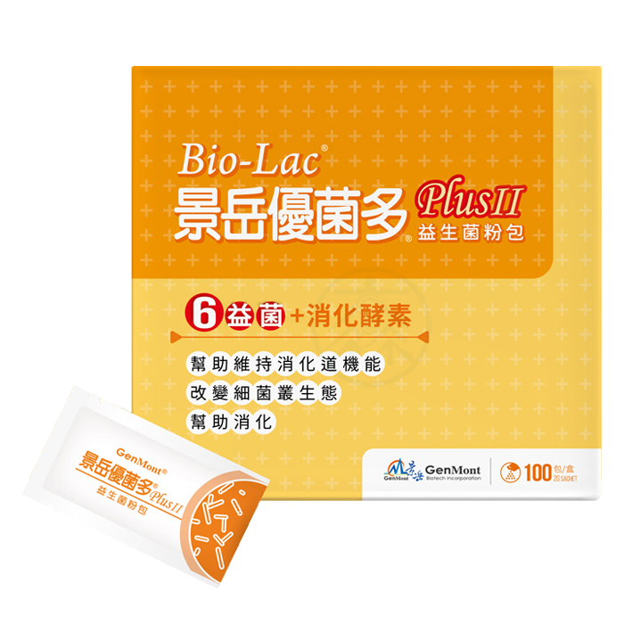 景岳 優菌多® 益生菌粉包 100包/盒