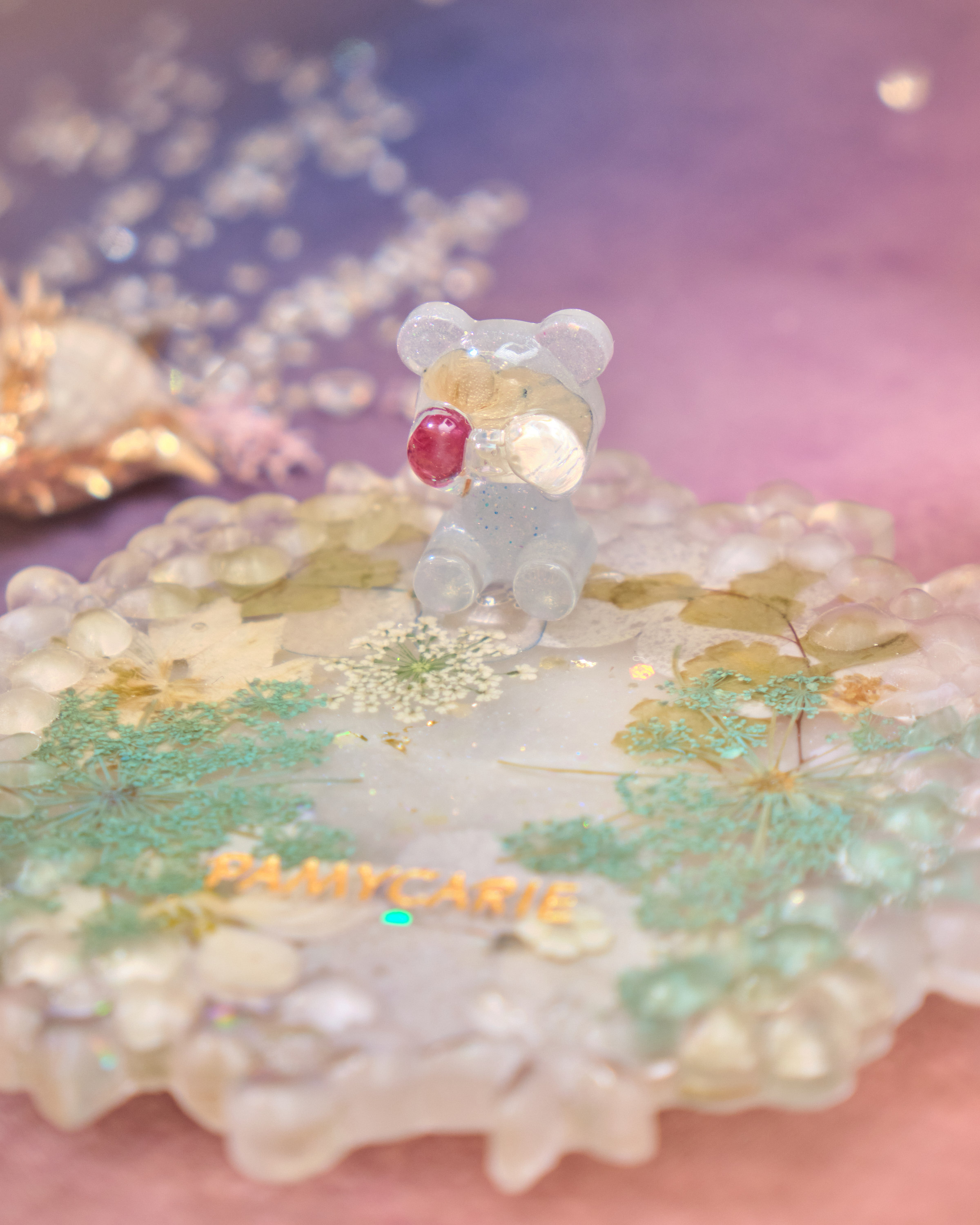 12917 Eternal Garden Resin Accessory Plate