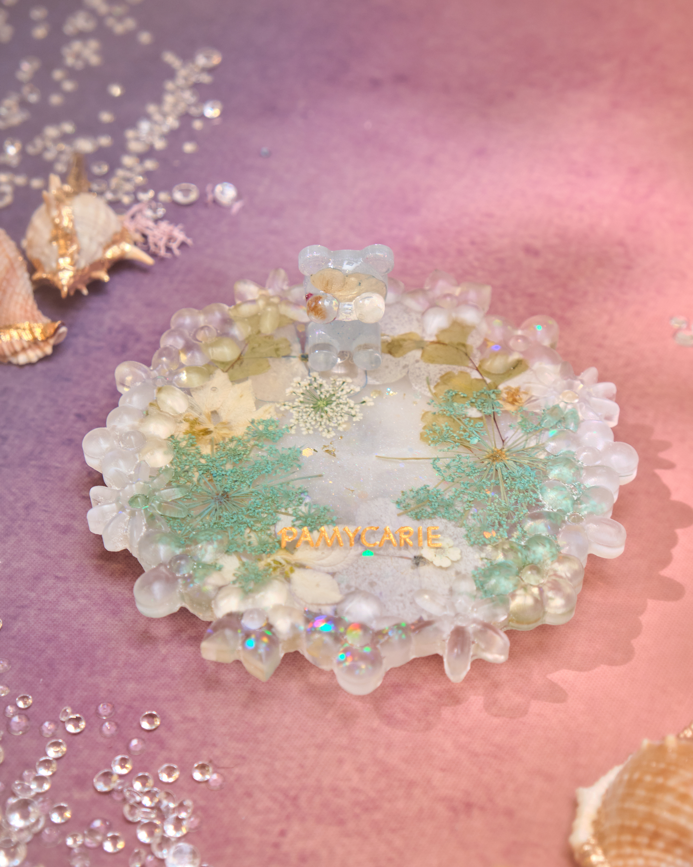 12917 Eternal Garden Resin Accessory Plate
