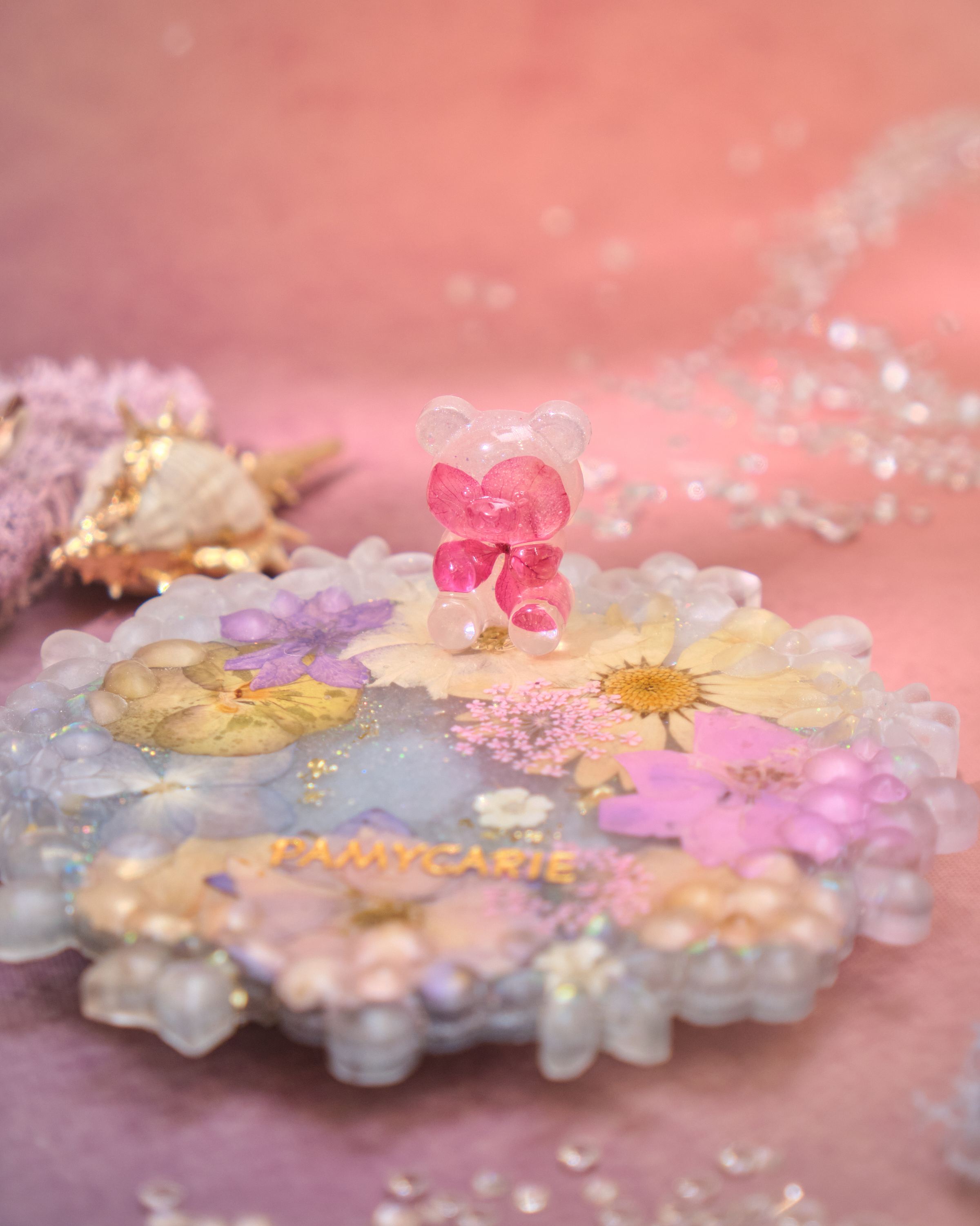 12916 Eternal Garden Resin Accessory Plate