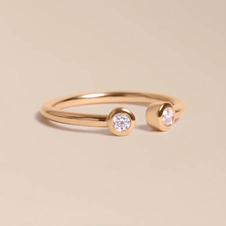 1WK0708-328 WAEKURA Ring Axelle Gold (A-LX-E)