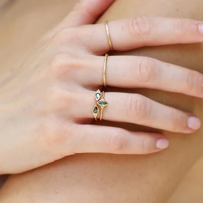 1WK0708-332 WAEKURA Ring Aden Gold (A-LX-E)