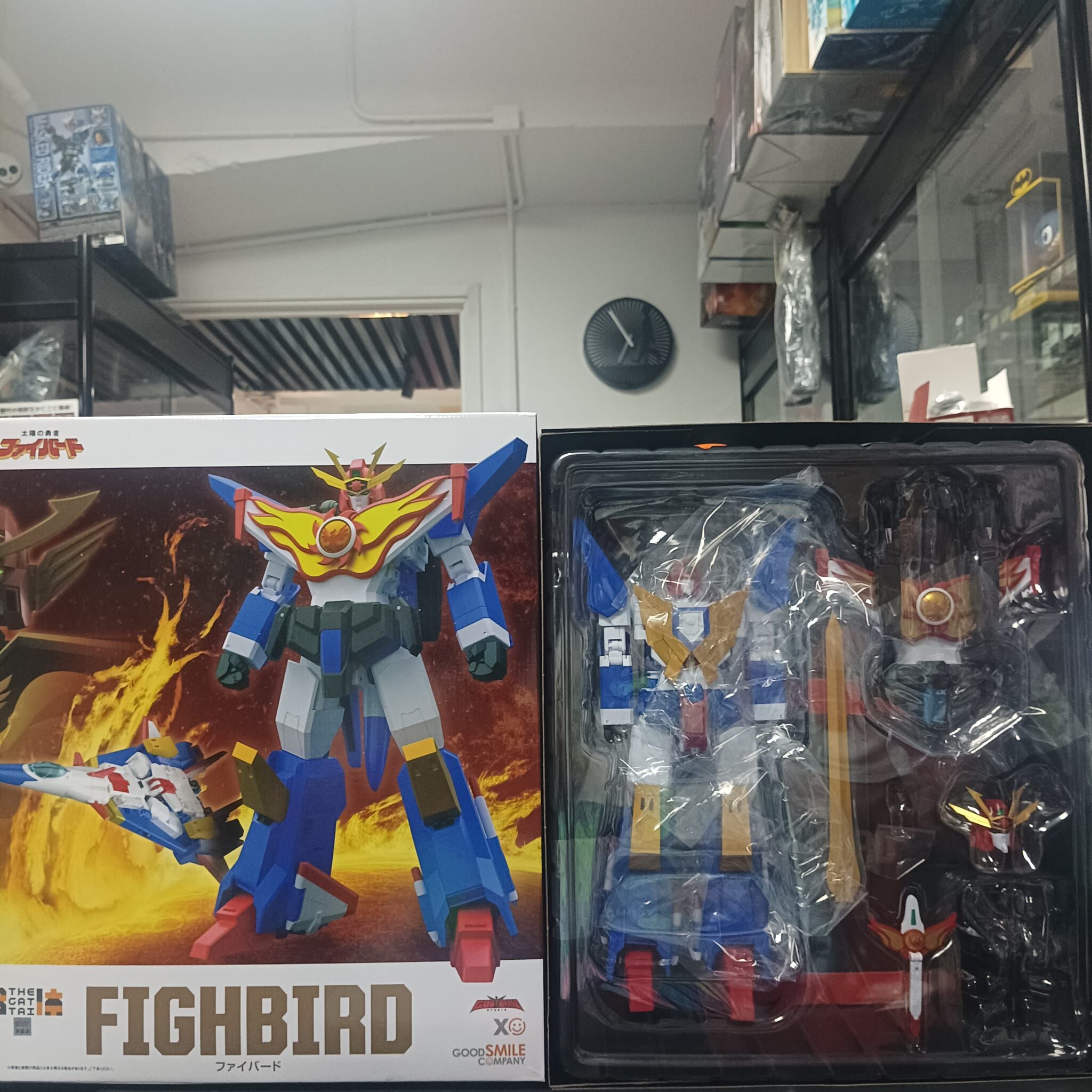 寄賣-THE合體 太陽之勇者 火鳥 火鳥號 Fighbird