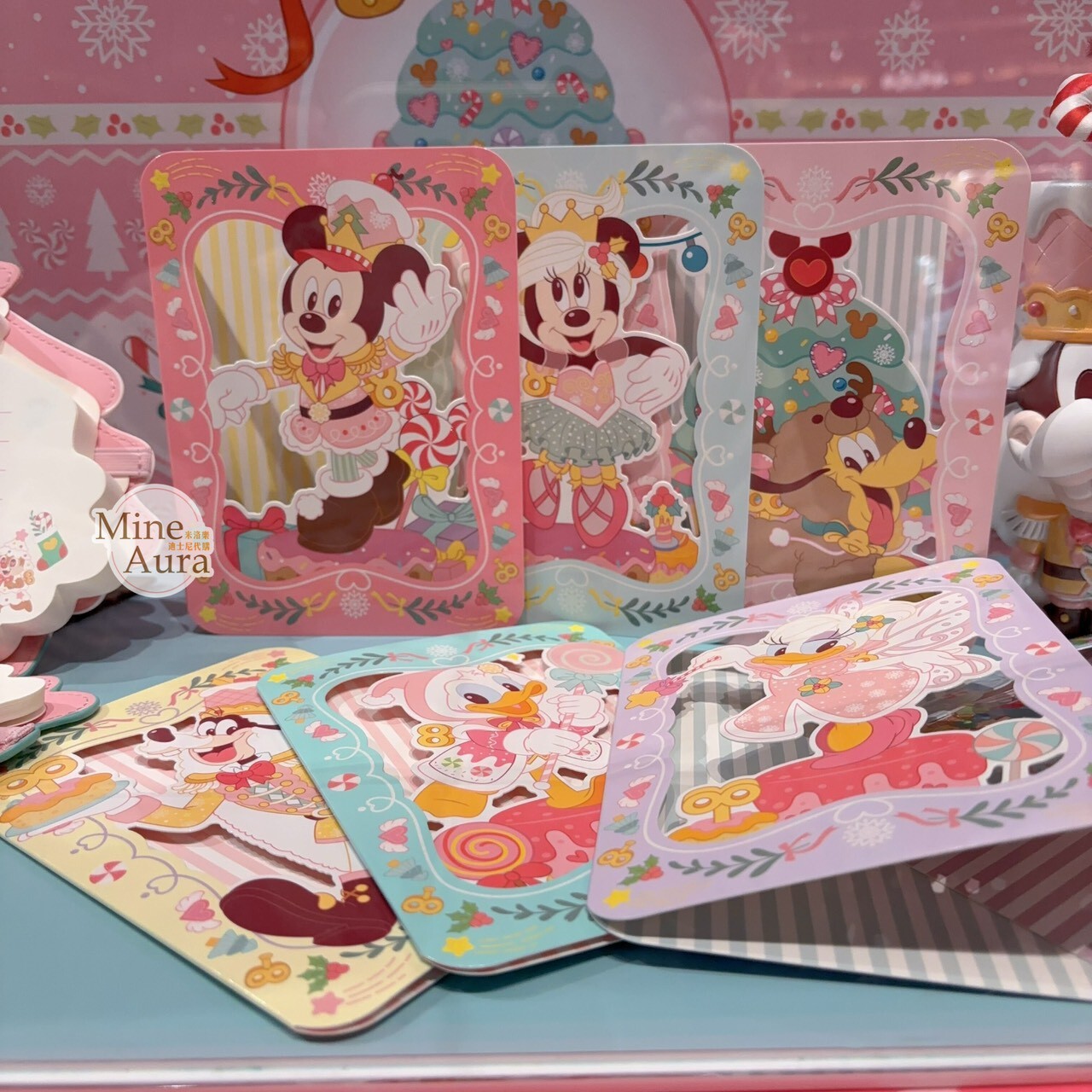 聖誕圓舞曲系列 米奇和朋友們系列 米奇 Mickey 賀卡套裝 -上海迪士尼樂園