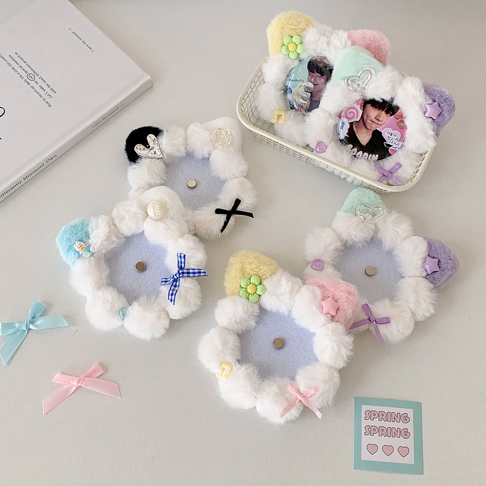 Cute Cartoon Cat-Ear 58mm Badge Stand