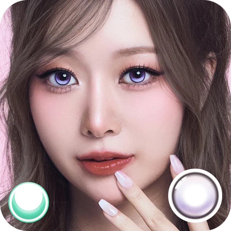 [散光] Lenbling Eye Only 1 Month Sweetia Lavender｜月拋散光彩妝隱形眼鏡｜每盒2片