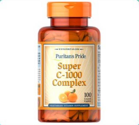 【Puritan's Pride】維他命C super C-1000 complex 100顆