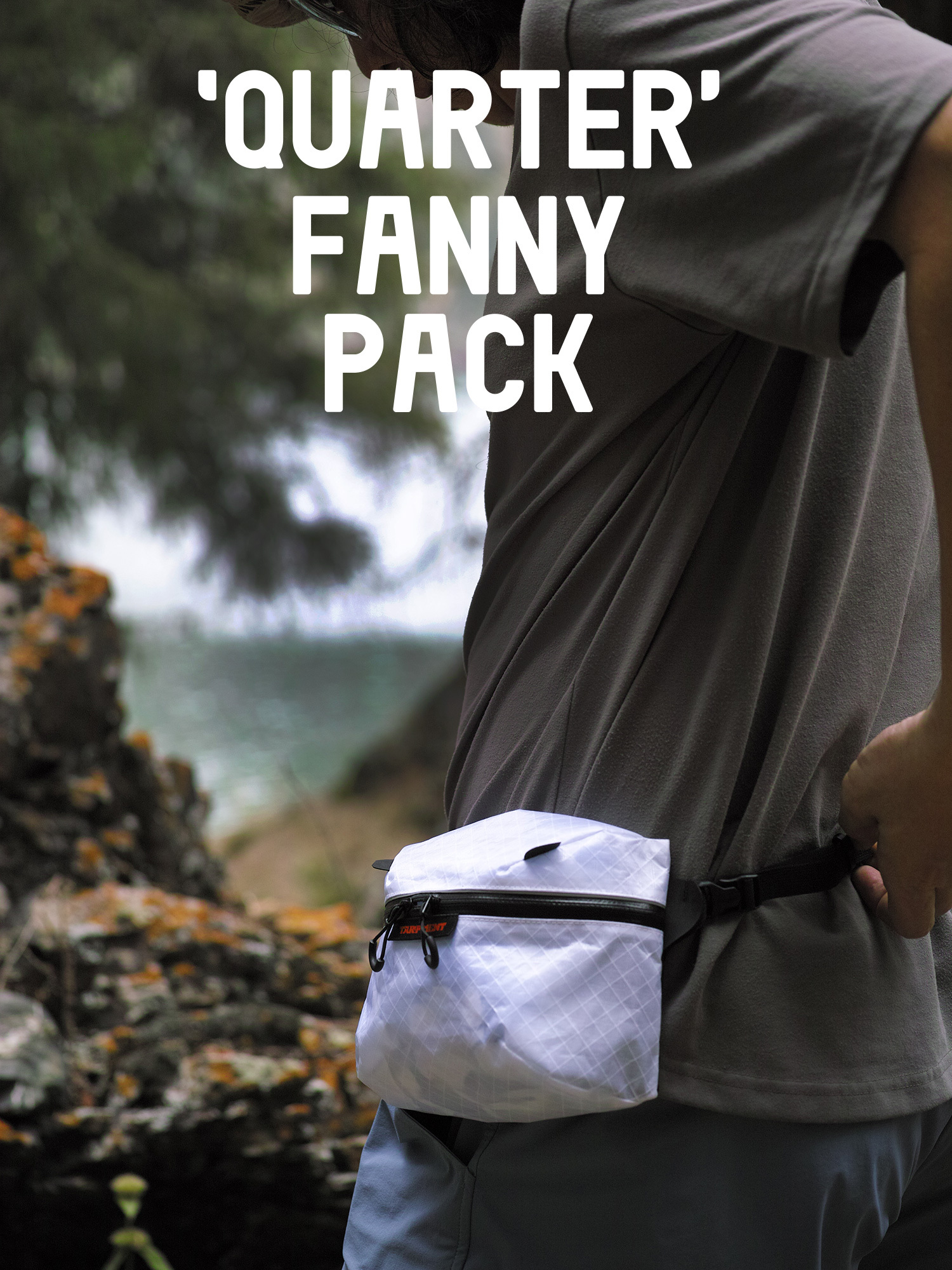 [TARPMENT] Quarter Fanny Pack One 1.2L