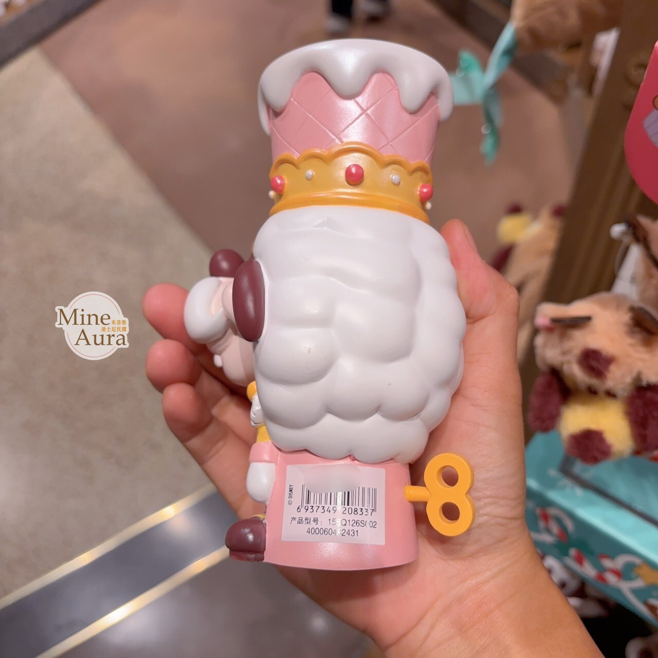 聖誕圓舞曲系列 米奇和朋友們系列 高飛狗 Goofy 造型 筆筒 擺飾品 -上海迪士尼樂園