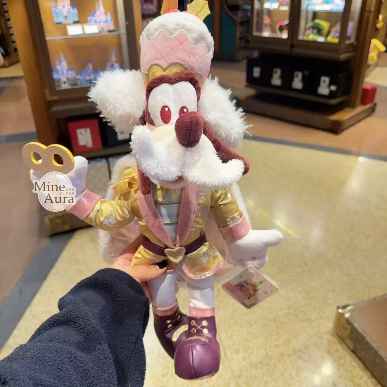 聖誕圓舞曲系列 米奇和朋友們系列 高飛狗 Goofy 造型 娃娃 玩偶 -上海迪士尼樂園