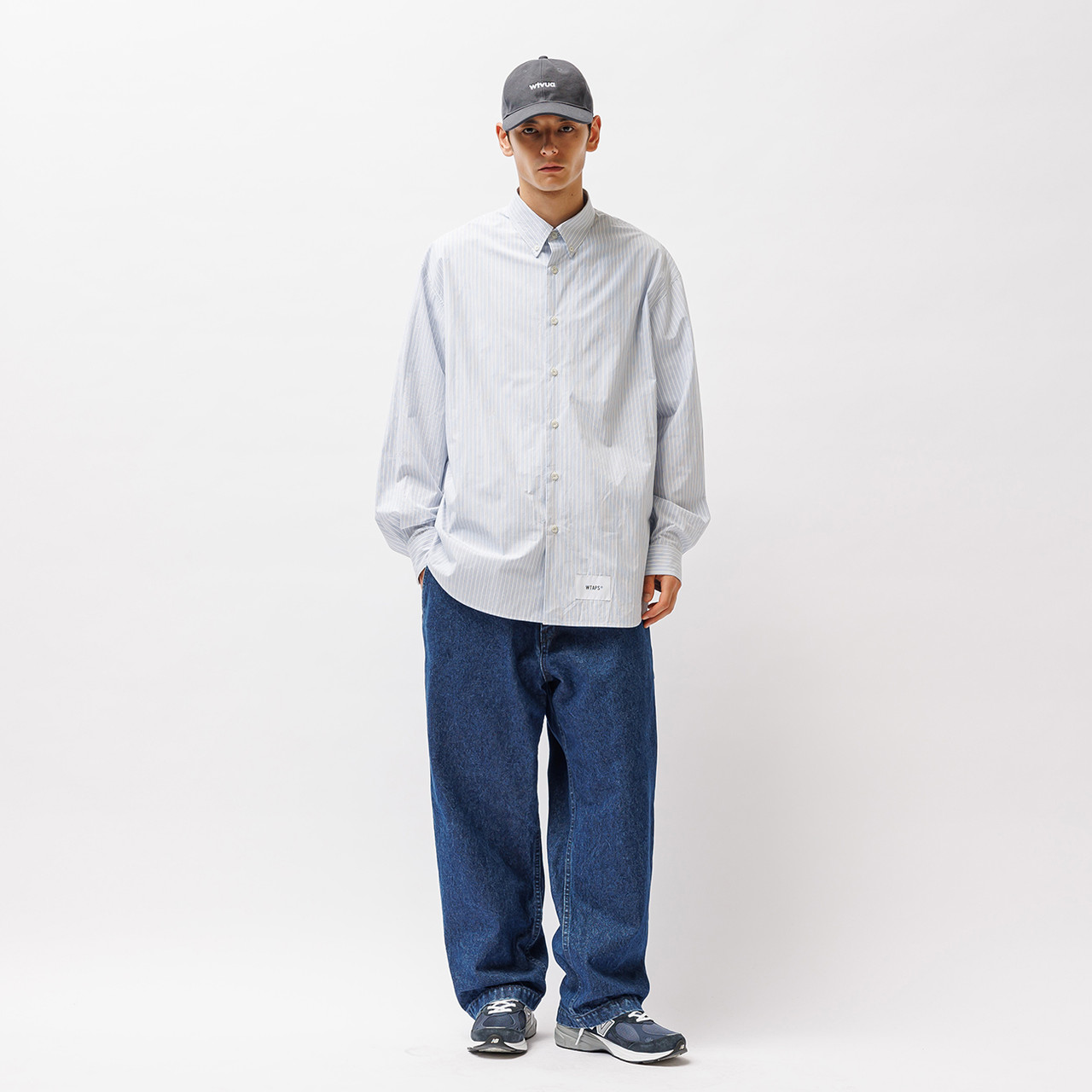 2025AW WTAPS T-6M 02 / CAP / COTTON. CNVS 刺繡字體LOGO 帽子