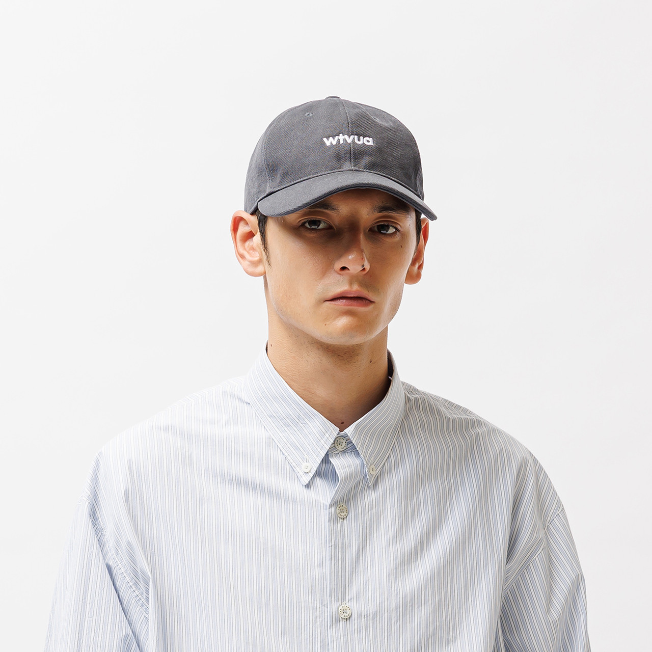 2025AW WTAPS T-6M 02 / CAP / COTTON. CNVS 刺繡字體LOGO 帽子