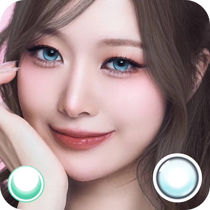 [散光] Lenbling Eye Only 1 Month Sweetia Aqua｜月拋散光彩妝隱形眼鏡｜每盒2片