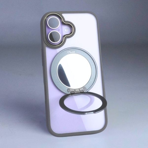YOI 旋轉磁吸支架+鏡面保護殼 【Mira Winks】-iPhone 17