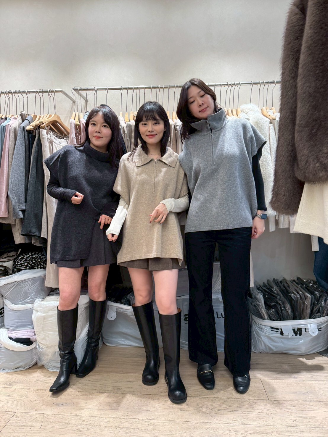 SG5222 百搭側開叉披肩