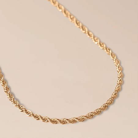 1WK0708-340 WAEKURA Necklace Emile - 35cm Gold (A-LX-E)