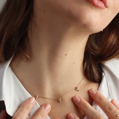 1WK0708-342 WAEKURA Necklace Bianca Gold (A-LX-E)