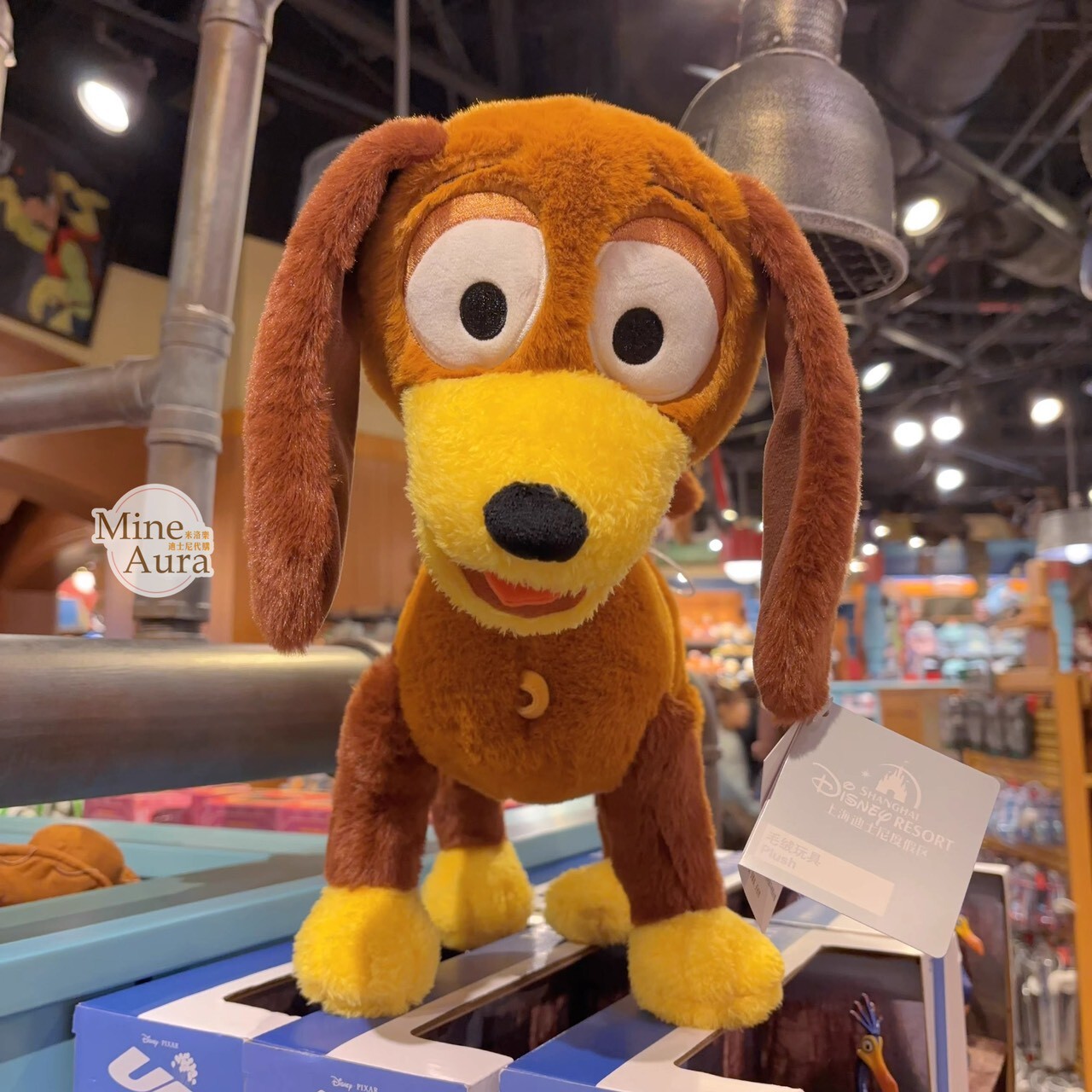 彈簧狗 Slinky Dog 娃娃 玩偶 玩具總動員 Toy Story -上海迪士尼樂園