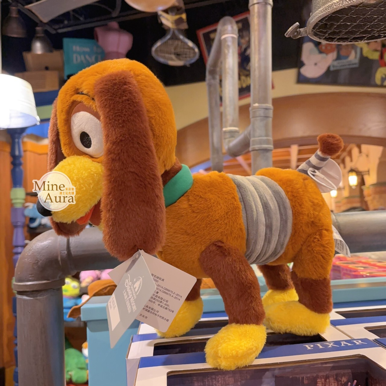 彈簧狗 Slinky Dog 娃娃 玩偶 玩具總動員 Toy Story -上海迪士尼樂園