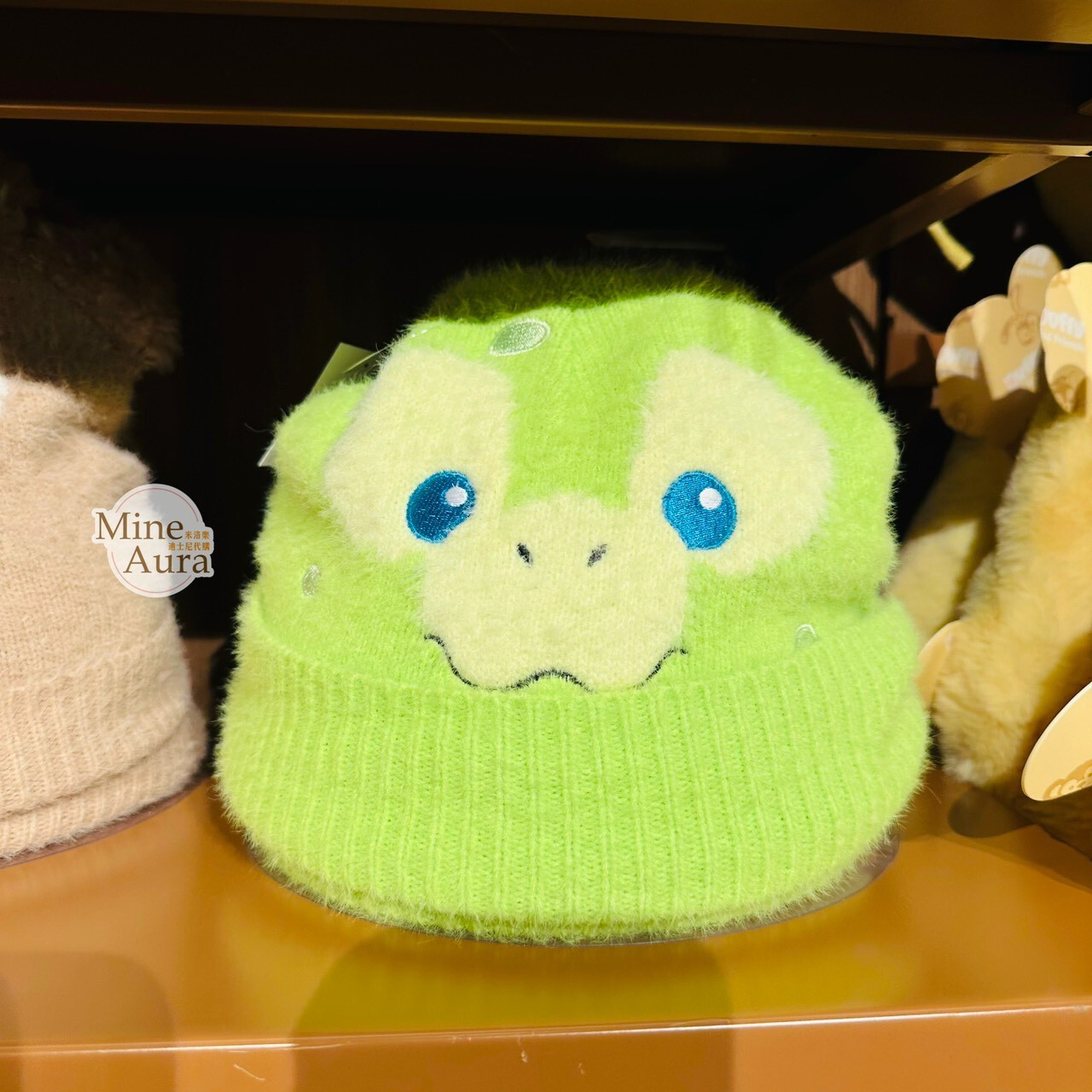 奧樂米拉 海龜 OluMel 針織 毛帽 帽子 -上海迪士尼樂園