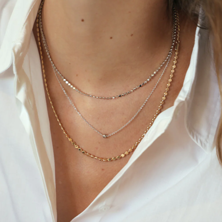 1WK0708-344 WAEKURA Necklace Ameda Palladium Palladium (A-LX-E)