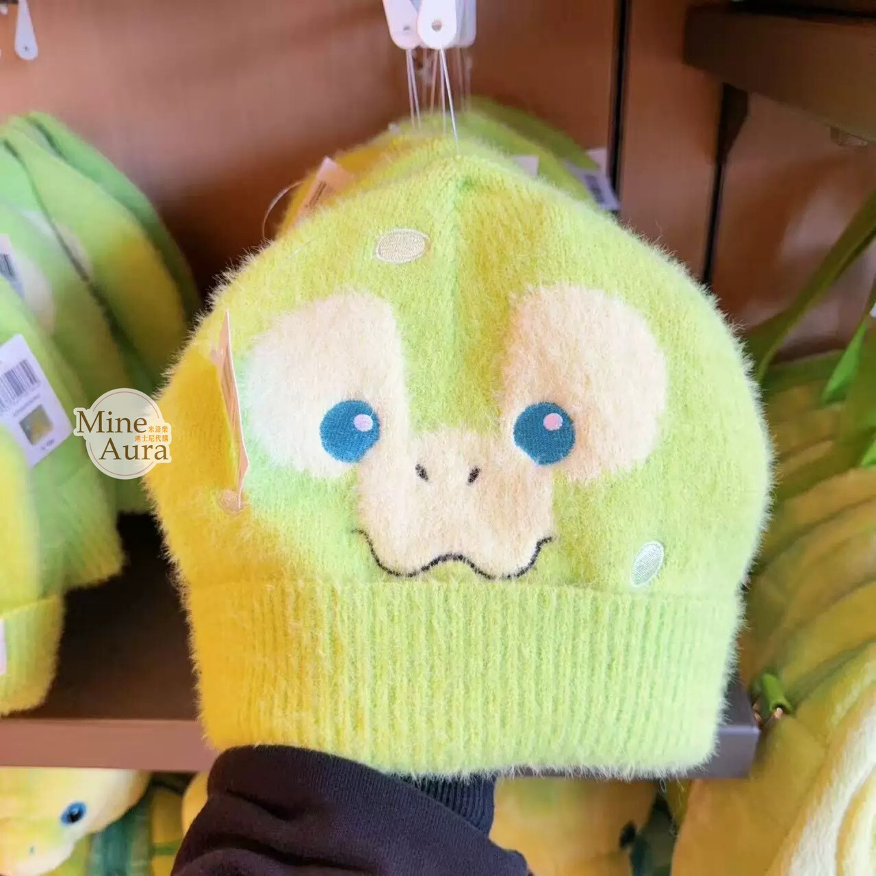 奧樂米拉 海龜 OluMel 針織 毛帽 帽子 -上海迪士尼樂園