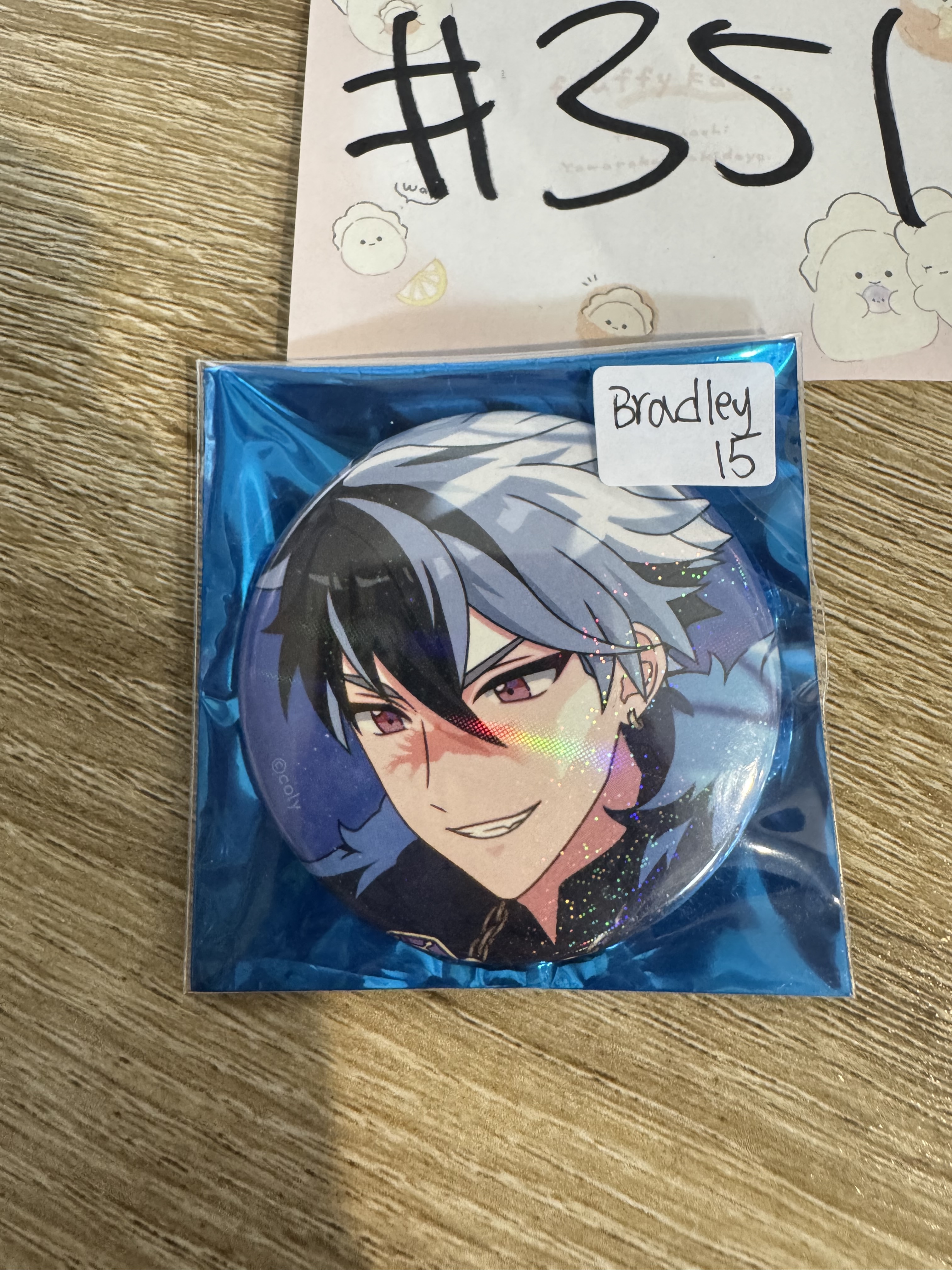 魔法使的約定 BRADLEY 襟章#351