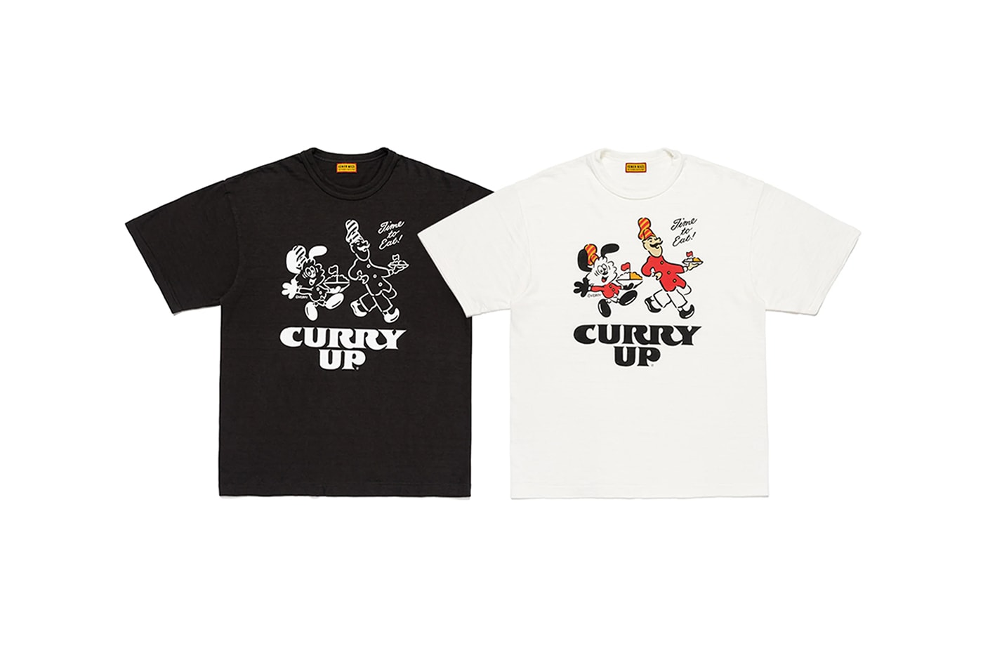 2025AW CURRY UP x VERDY x HUMAN MADE GRAPHIC T-SHIRT 聯名 咖哩 限定 短T 現貨