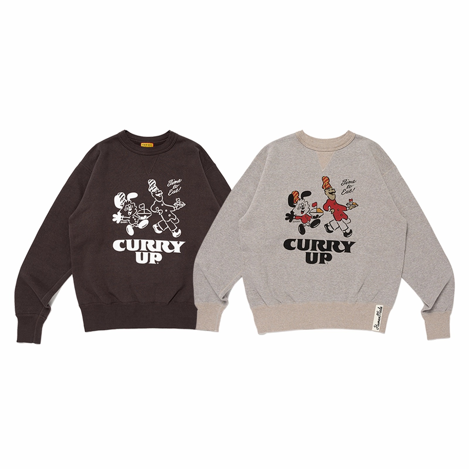 2025AW CURRY UP x VERDY x HUMAN MADE TSURIAMI SWEATSHIRT 聯名 咖哩 限定 大學T 現貨