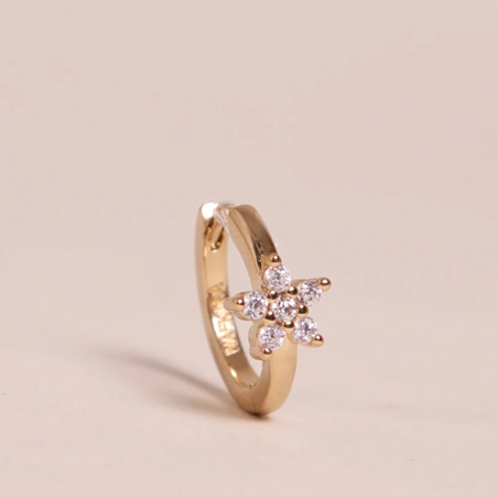 1WK0708-353 WAEKURA Earrings Prisca - Single Gold (A-LX-E)