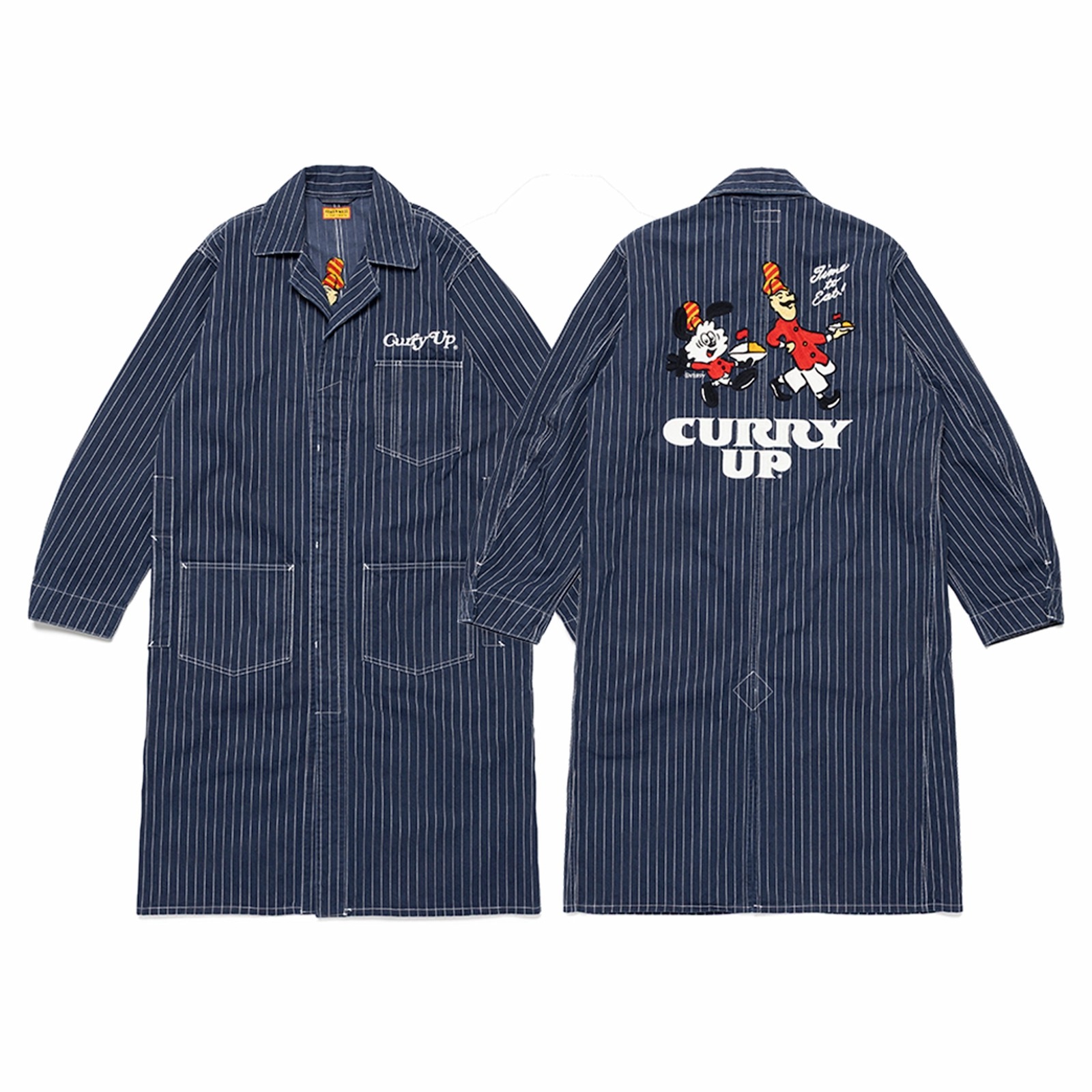 2025AW CURRY UP x VERDY x HUMAN MADE SHOP COAT  聯名 咖哩 限定 大衣 外套 夾克 日本製 現貨