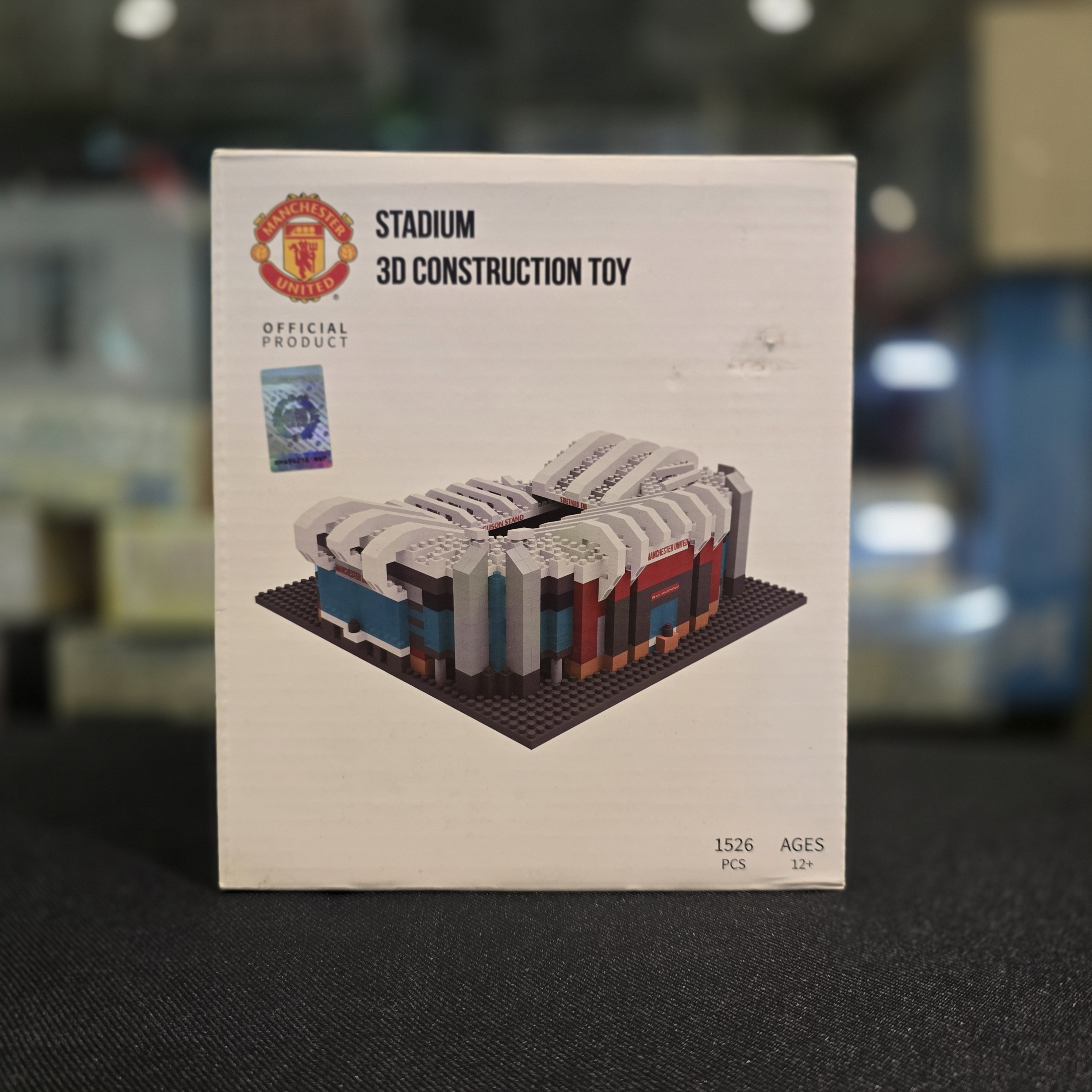 曼聯奧脫福球場粒粒積木模型