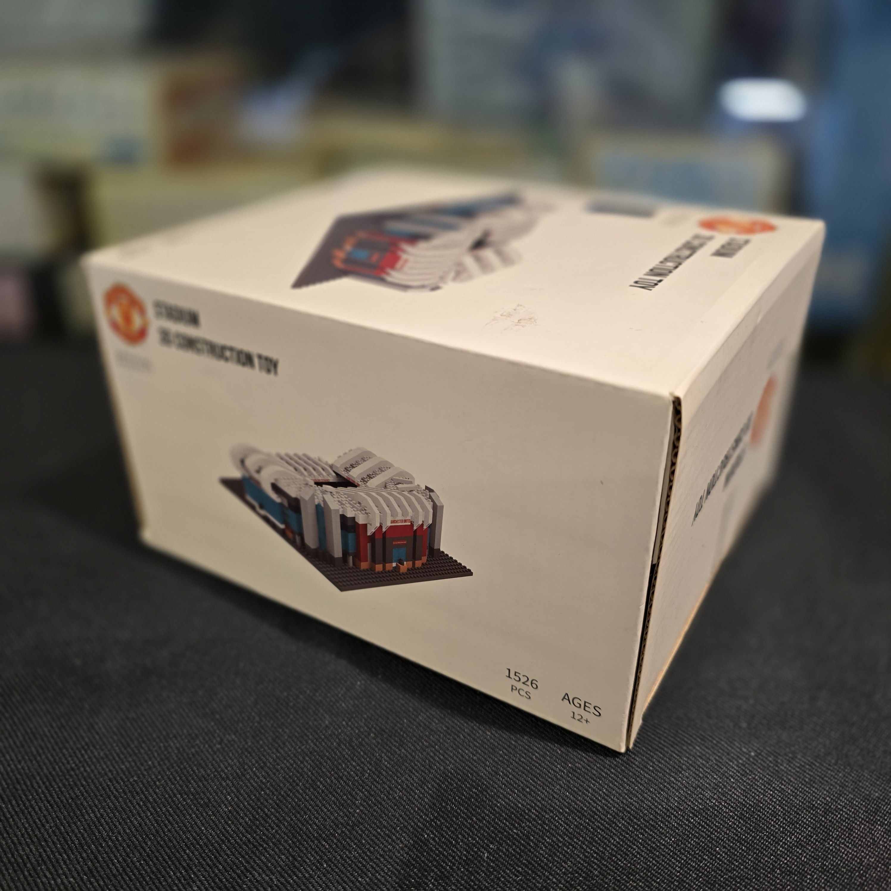 曼聯奧脫福球場粒粒積木模型