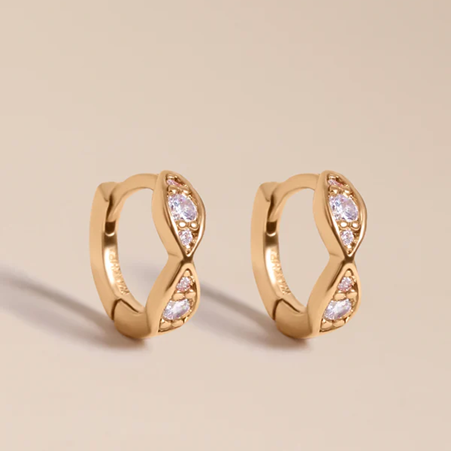 1WK0708-364 WAEKURA Earrings Cala - Single Gold (A-LX-E)