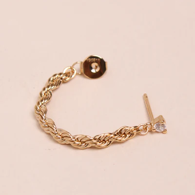 1WK0708-365 WAEKURA Earrings Bria - Pair Gold (A-LX-E)