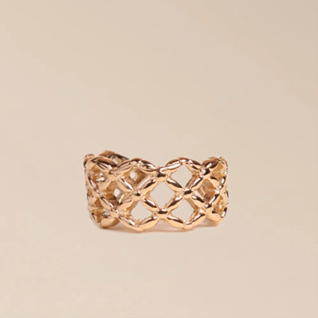 1WK0708-367 WAEKURA Earcuff Victor Gold (A-LX-E)