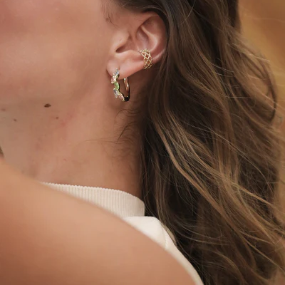 1WK0708-367 WAEKURA Earcuff Victor Gold (A-LX-E)