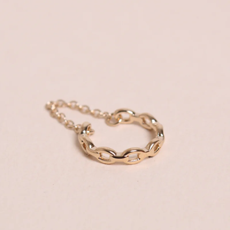 1WK0708-371 WAEKURA Earcuff Lisboa Gold (A-LX-E)