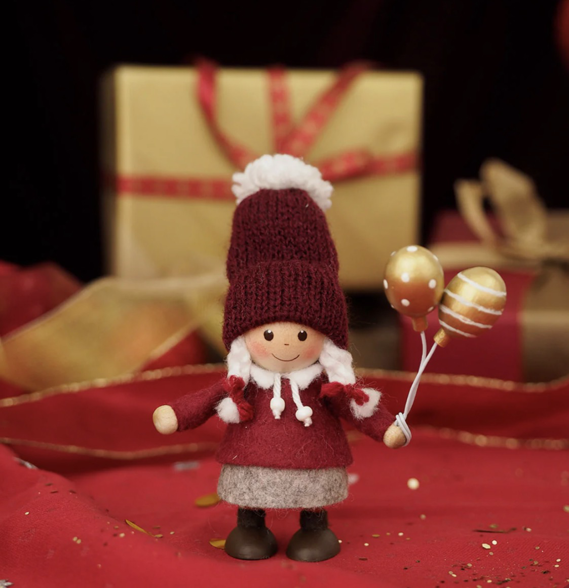 20th Celebration 手拿氣球小女孩