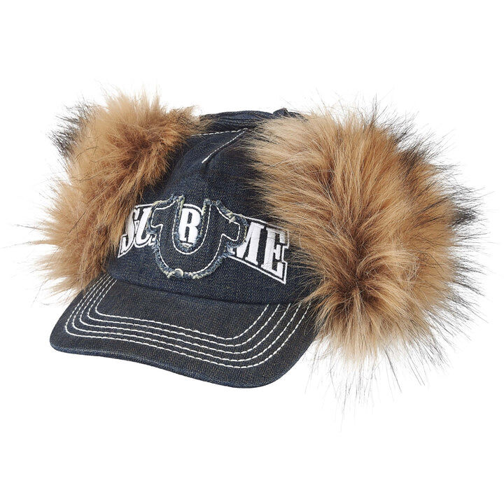 帽子 Supreme True Religion Earflap 5-Panel Supreme x True Religion】Earflap 5-Panel Black 25AW (Supreme