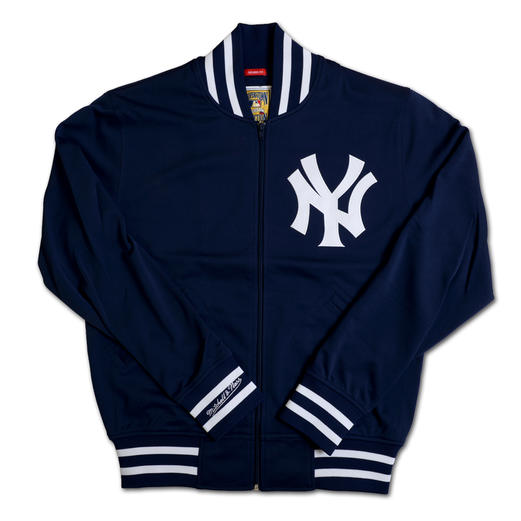 Mitchell & Ness 紐約洋基隊 復古 打擊練習 熱身外套