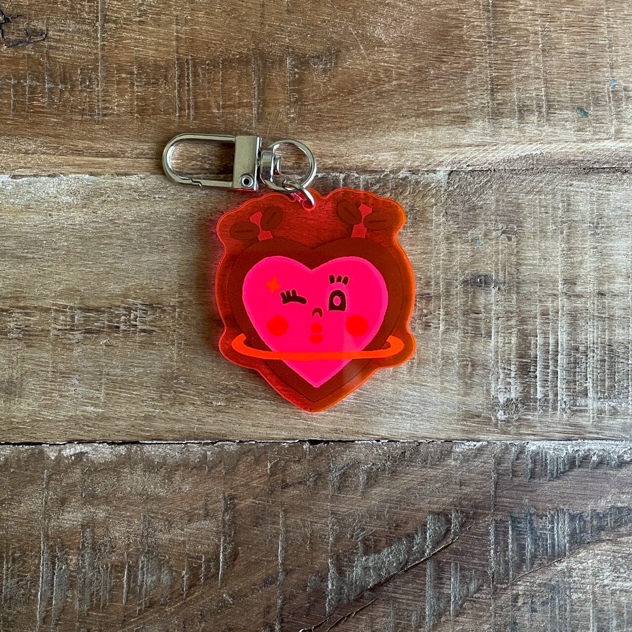 艸石所x咚東/紅寶壓克力鑰匙圈/紅寶石芭樂