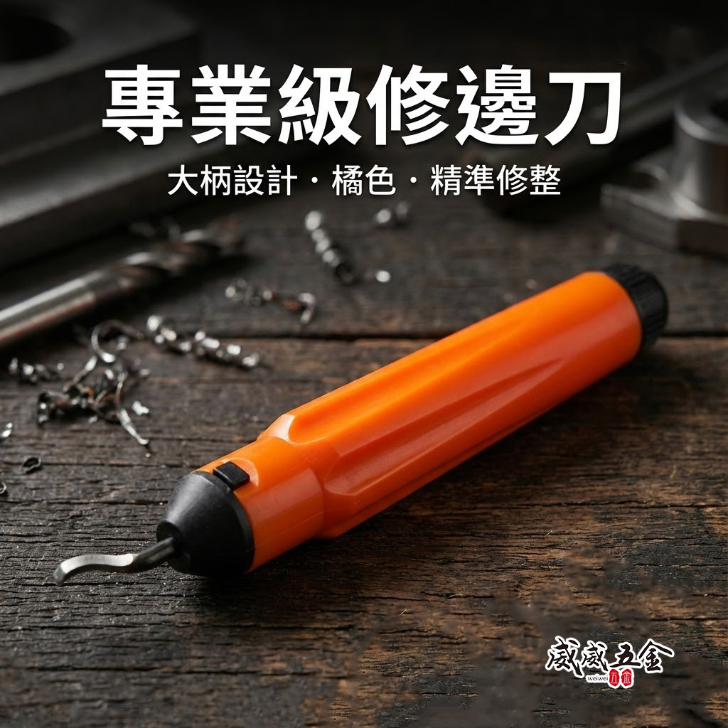 橘色E款｜膠柄括邊刀 膠柄式去毛刺修邊刀 修邊刀 塑料去毛刺 刮刀 銅管修邊器 毛邊刀 塑膠修邊 鐵｜經濟型
