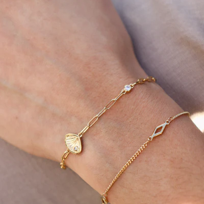 1WK0708-389 WAEKURA Bracelet Yoko Gold (A-LX-E)